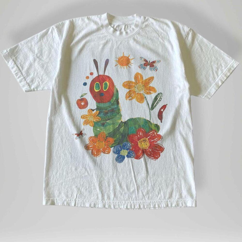 Style Flowers And Caterpillar Teacher T-Shirt